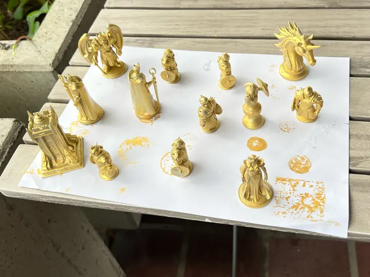 Custom chess set process image 2