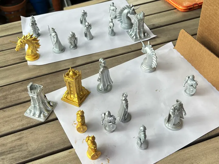 Custom chess set process image 3